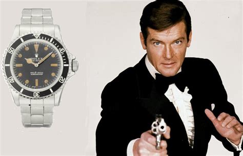 roger moore rolex submariner|Roger Moore gmt watch.